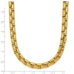 chisel-stainless-steel-polished-yellow-ip-plated-8mm-24-inch-round-box-chain-necklace