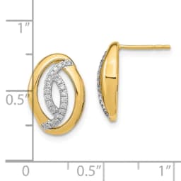 14k-polished-diamond-oval-post-earrings