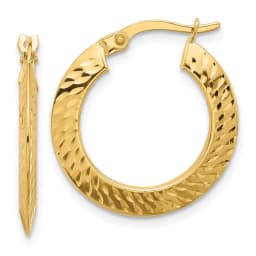 14k-polished-and-diamond-cut-knife-edge-hoop-earrings
