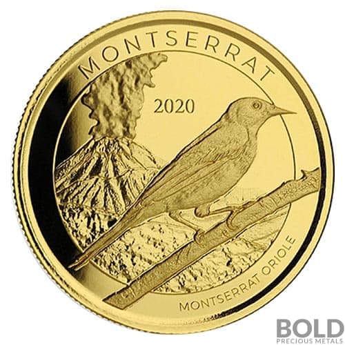 2020 EC8 Montserrat Oriole 1 oz Gold BU