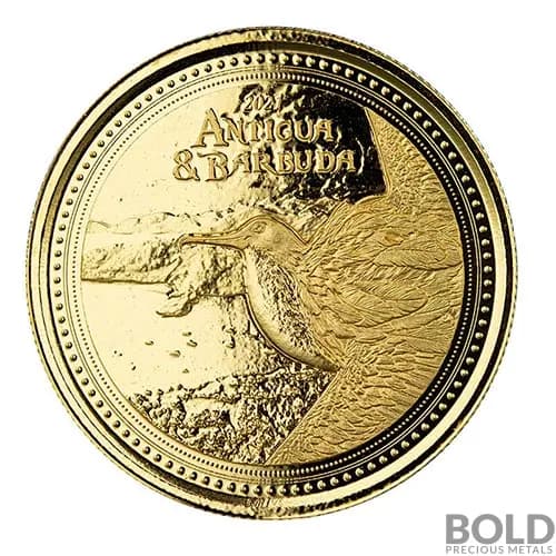 2021 Antigua & Barbuda: Frigate Bird 1 oz Gold BU