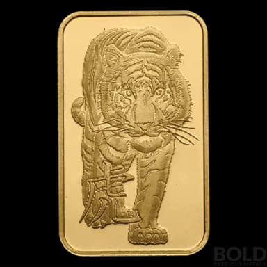 Gold Argor Year of the Tiger - 5 Gram