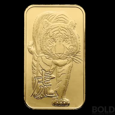 Gold Argor Year of the Tiger - 1 oz