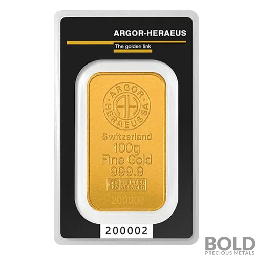 Gold Argor-Heraeus - 100 Gram