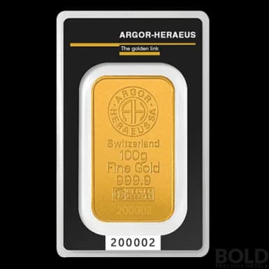 Gold Argor-Heraeus - 100 Gram