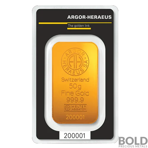 Gold Argor-Heraeus - 50 Gram