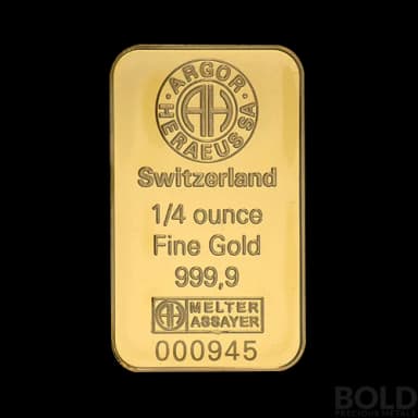 Gold Argor-Heraeus - 1/4 oz
