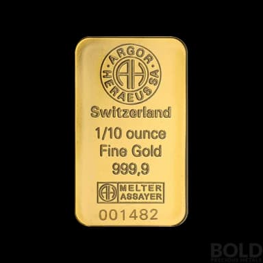 Gold Argor-Heraeus - 1/10 oz