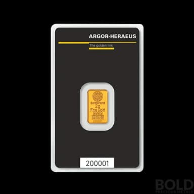 Gold Argor-Heraeus KineBar - 2 Gram