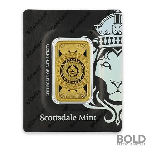 Gold Bar Scottsdale Marquee - 1 oz