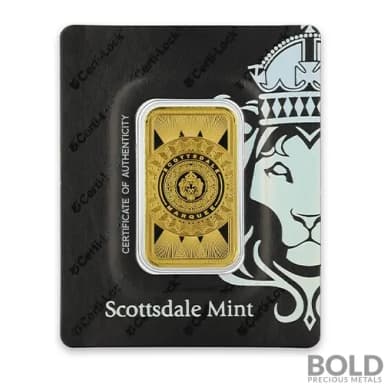 Gold Bar Scottsdale Marquee - 1 oz