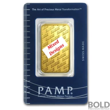 Gold Bar Pamp *Mixed Designs* - 1 oz