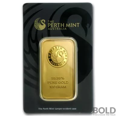 Gold Bar Perth - 100 Gram