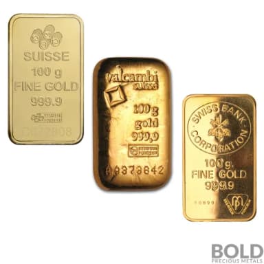 Gold Bar (Our Choice) - 100 Gram