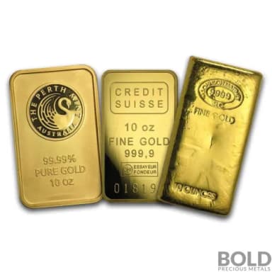 Gold Bar (Our Choice) - 10 oz