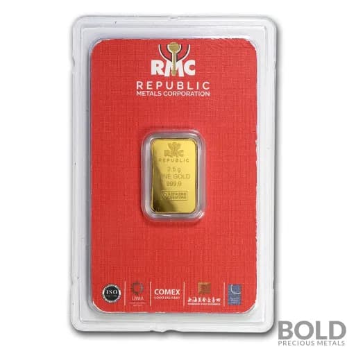 Gold Bar Republic - 2.5 Gram