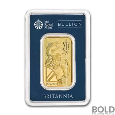 Gold 1 oz Britannia Bar