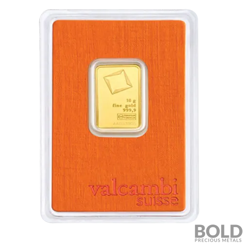 Gold Bar Valcambi - 10 Gram