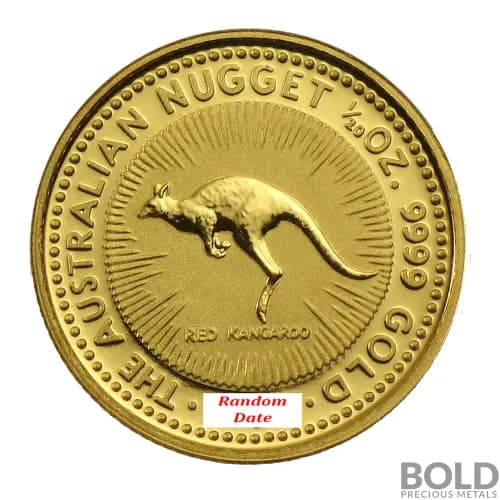 Gold Australia Perth Kangaroo *Random Date* - 1/20 oz