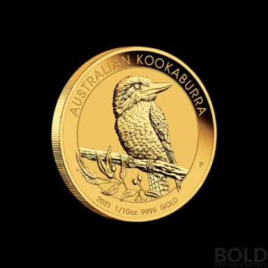 2021 Gold Australia Kookaburra - 1/10 oz