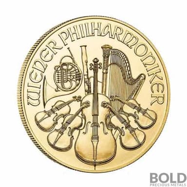 2023 Gold 1/4 oz Austria Philharmonic BU