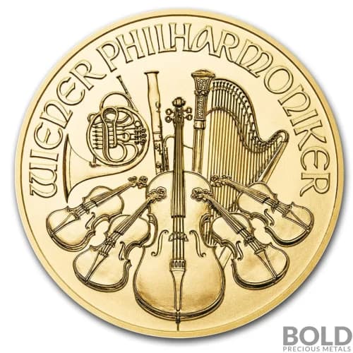 2020 Gold Austria Philharmonic - 1/10 oz