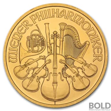 Gold Austrian Philharmonic *Random Date* - 1 oz
