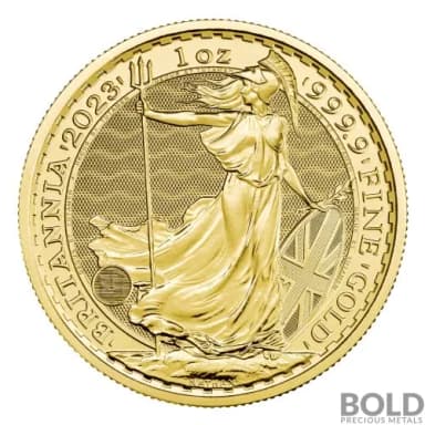 2023 Gold Royal Mint Britannia 1 oz BU - Queen