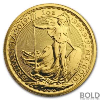 2019 Gold Great Britain Britannia - 1 oz