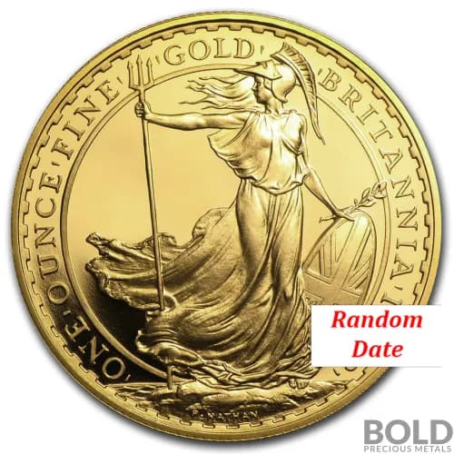 Gold Great Britain Britannia *Random Date* - 1 oz
