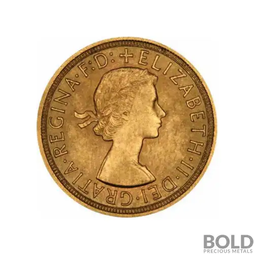 Gold Great Britain Elizabeth II - Young (1957-59, 1962-68)
