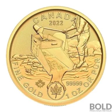 2022 Canadian Klondike 1 oz Gold Coin
