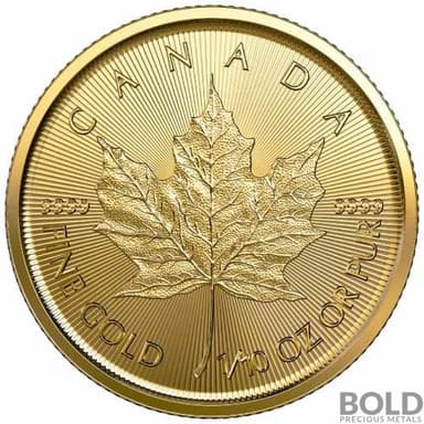 2023 Gold 1/10 oz Canada Maple Leaf Coin