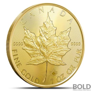 2023 1 oz Canadian Maple Leaf Gold Coin