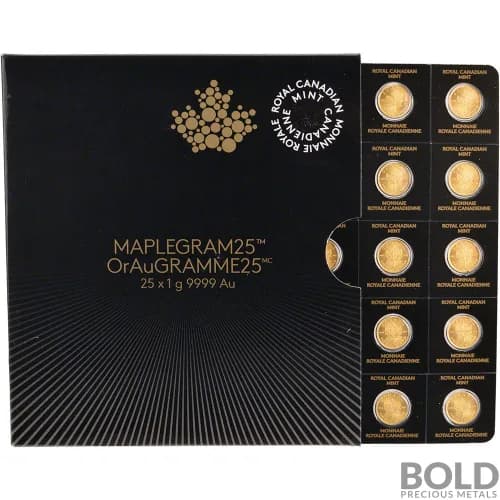 Gold Canada Maplegram25™ - 25 Gram