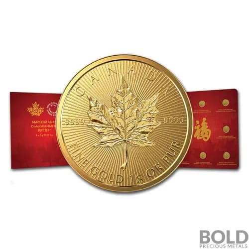 Gold Canada Maplegram8™ - 8 Gram