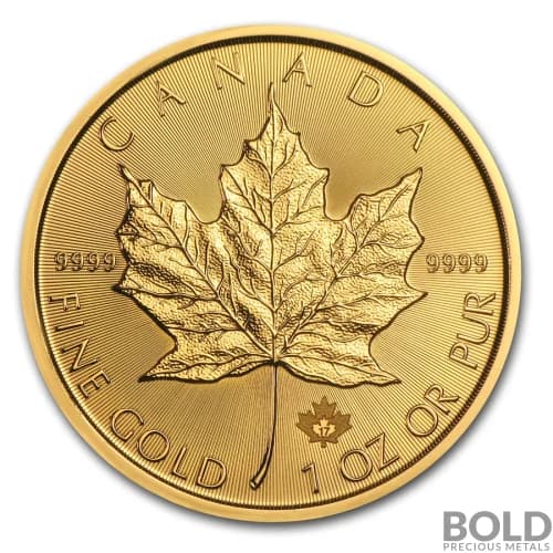 2017 Gold Canada Maple Leaf - 1 oz