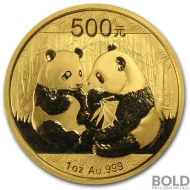 1 oz Chinese Panda Gold Coin (Random Date)