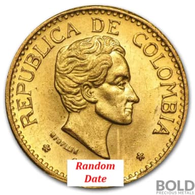 Gold World Colombia 5 Peso