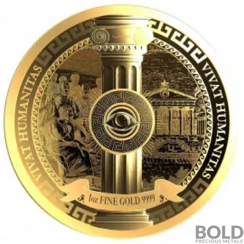 2023 Gold 1 oz Niue Vivat Humanitas Prooflike