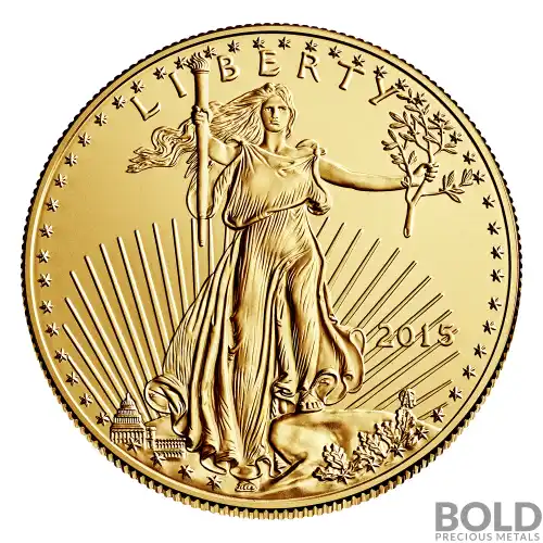 2015 Gold American Eagle - 1/4 oz