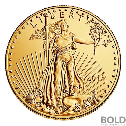 2015 Gold American Eagle - 1/4 oz