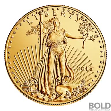2015 Gold American Eagle - 1/4 oz