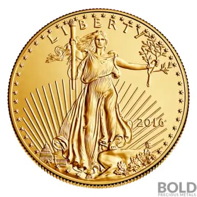 2016 Gold American Eagle - 1/4 oz