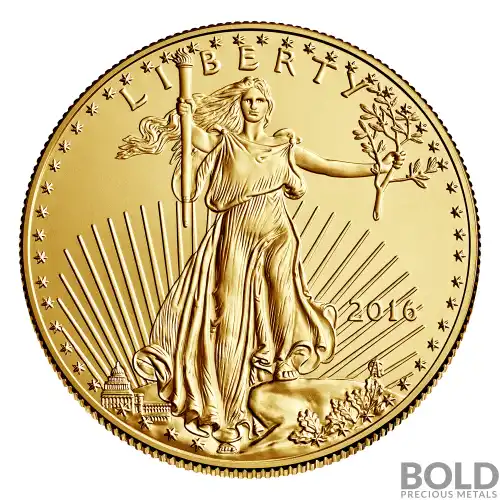 2016 Gold American Eagle - 1/10 oz