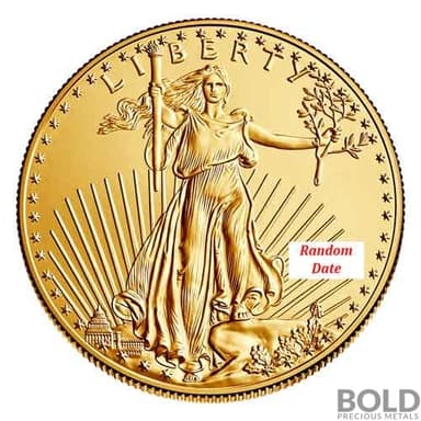 Gold American Eagle *Random Date* - 1/4 oz
