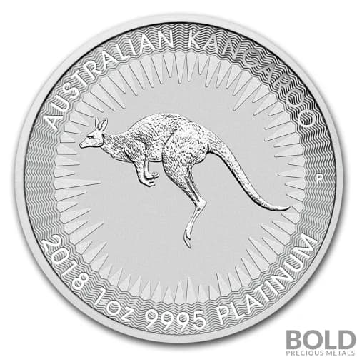 2018 Platinum Australian Kangaroo - 1 oz
