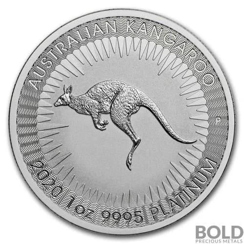 2020 Platinum Australian Kangaroo - 1 oz