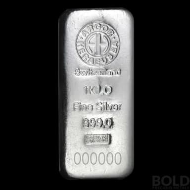 Heraeus 1 Kilo Silver Bar
