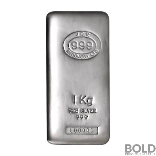 Silver 1 Kilo JBR Bar